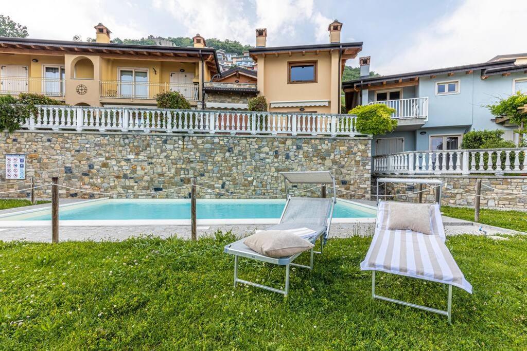La Dolce Vita - Vista Lago E Piscina Parzanica 外观 照片